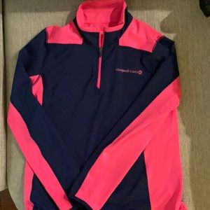 Ladies vineyard vines performance shirt size large